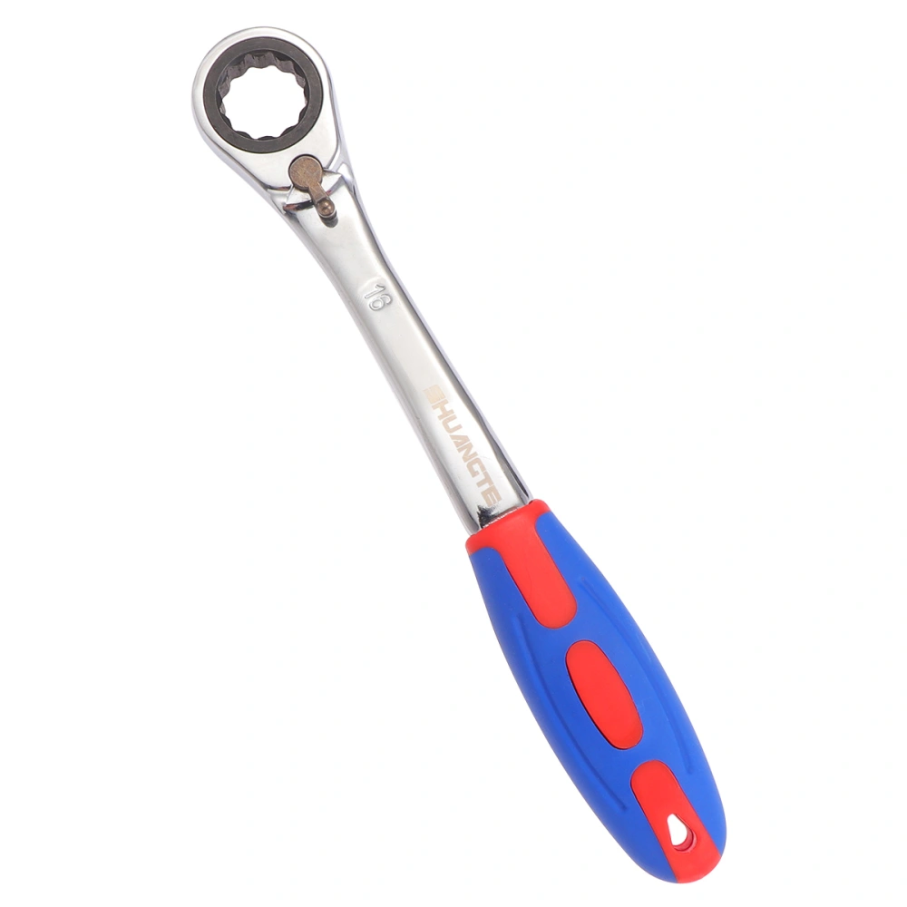 16MM Two-way Ratchet Quick-Release Easy to Use Tooth Round Head Ratchet Wrench