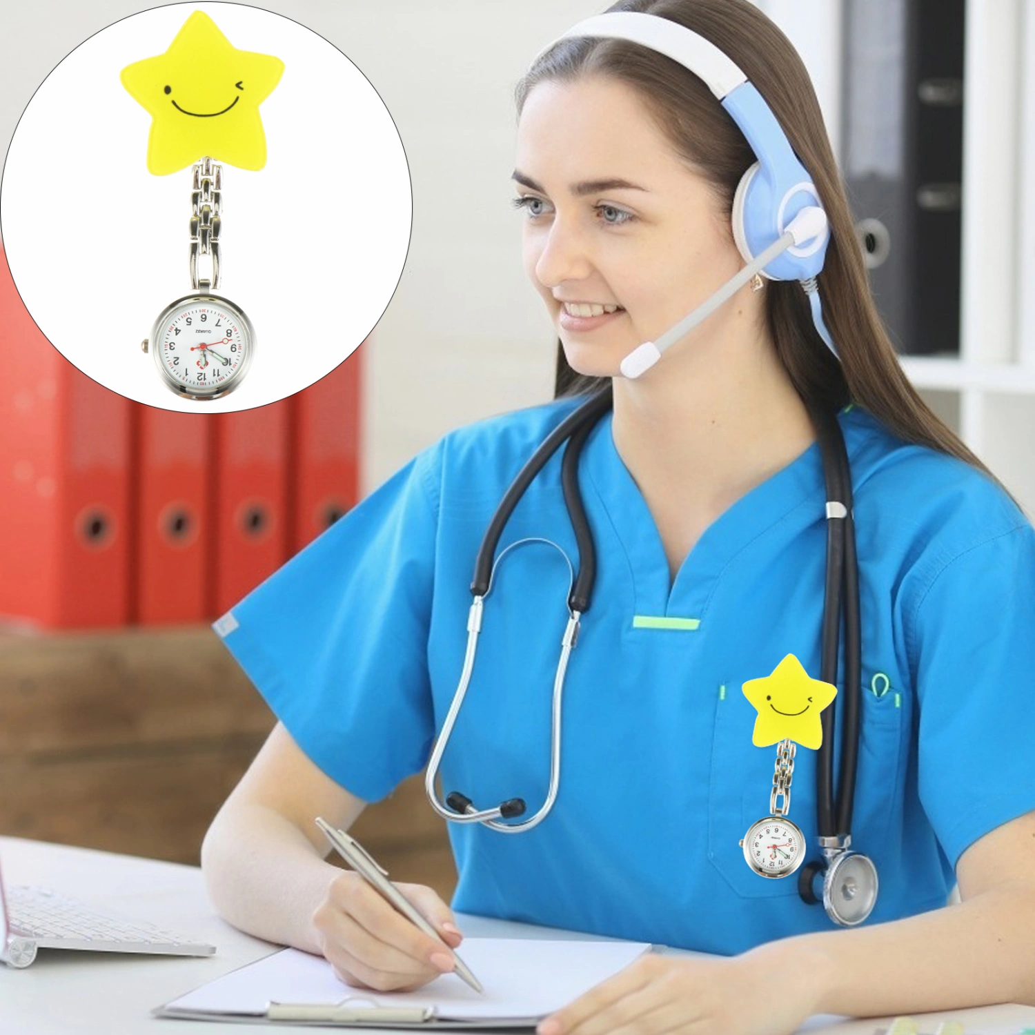 Fashion Nurse Watch Quartz Watch Luminous Pocket Watch Student Pocket Watch
