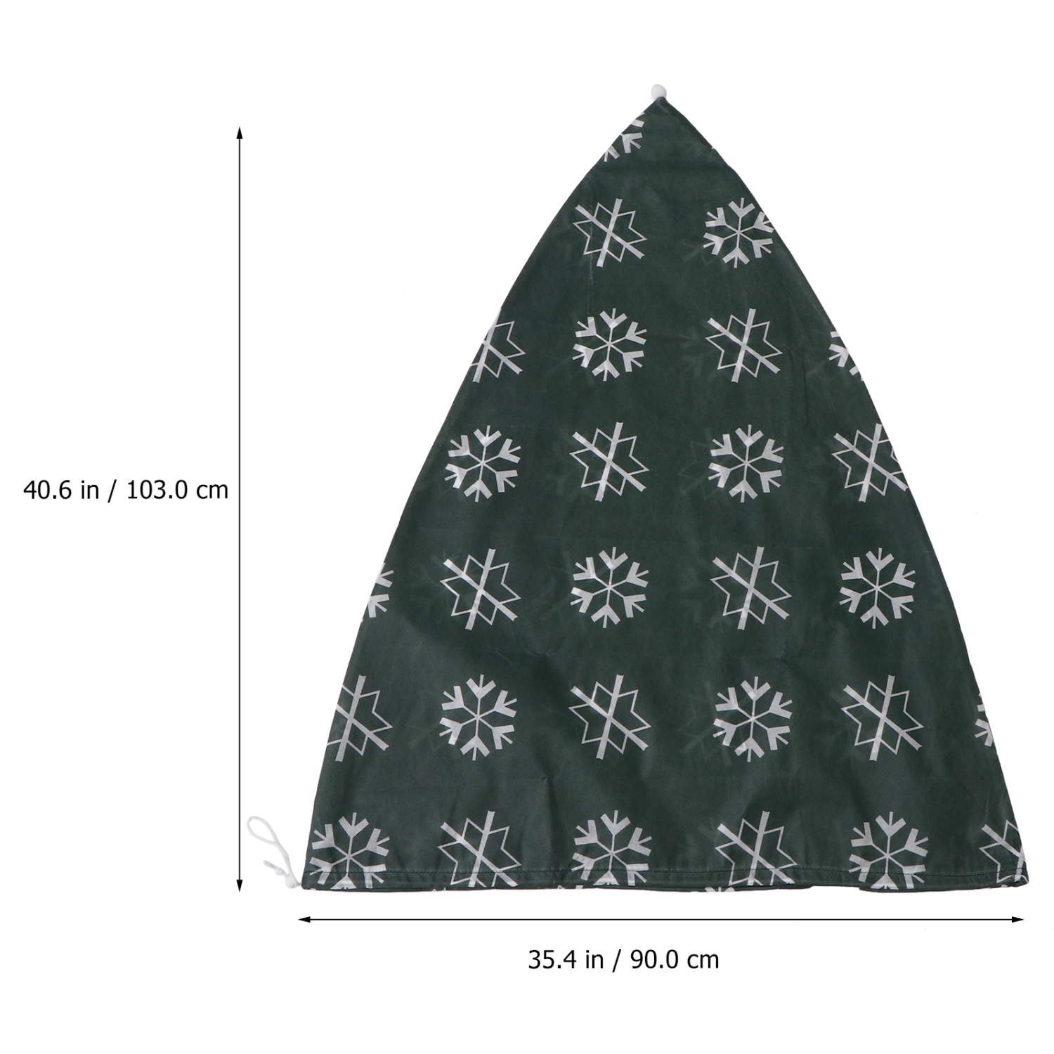 1pc Non-woven Plant Cover Freeze Protection Shrub Cover Winter Tree Cover(White)