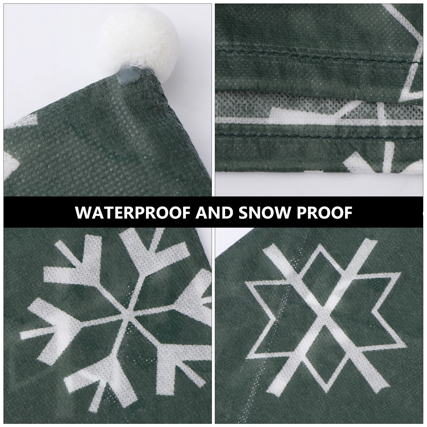 1pc Non-woven Plant Cover Freeze Protection Shrub Cover Winter Tree Cover(White)