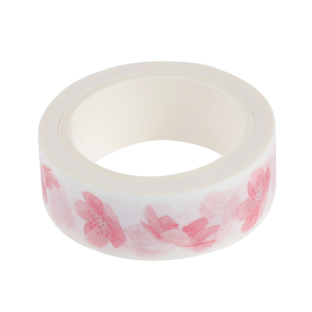 Washi Masking Tape Decorative Craft Tape for DIY and Gift Wrapping with Colorful Designs and Patterns (Cherry Dance)