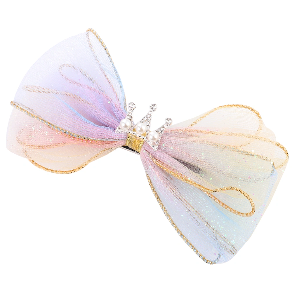 Lovely Net Yarn Hairpin Baby Bow Hair Clip Girls Hairpins Hair Accessories