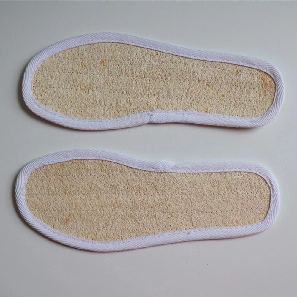 Loofah Insoles Anti-Odor Cushioning Insole Breathable Absorbent Shoe Accessories for Men Women Shoes (40)