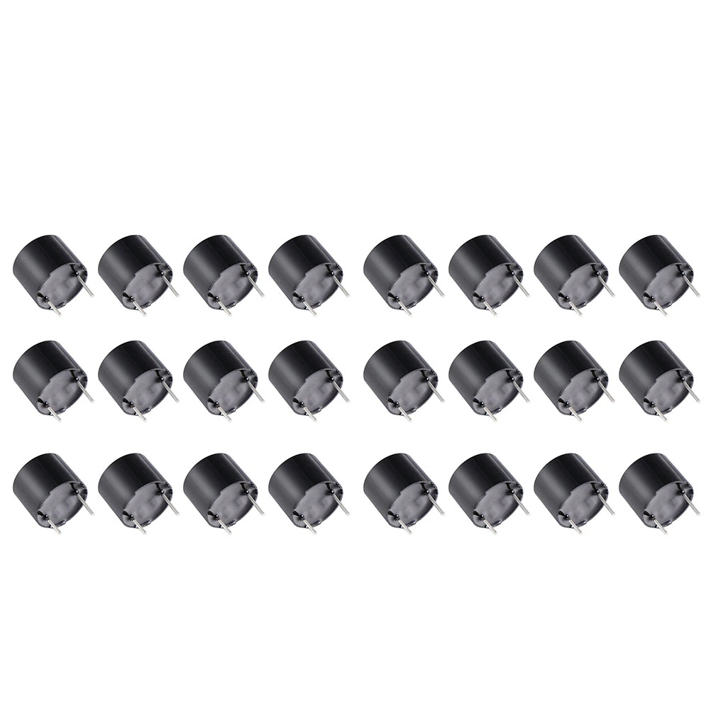 24pcs Multipurpose 5V Electromagnetic Buzzer Alarm Electric Appliance Accessory