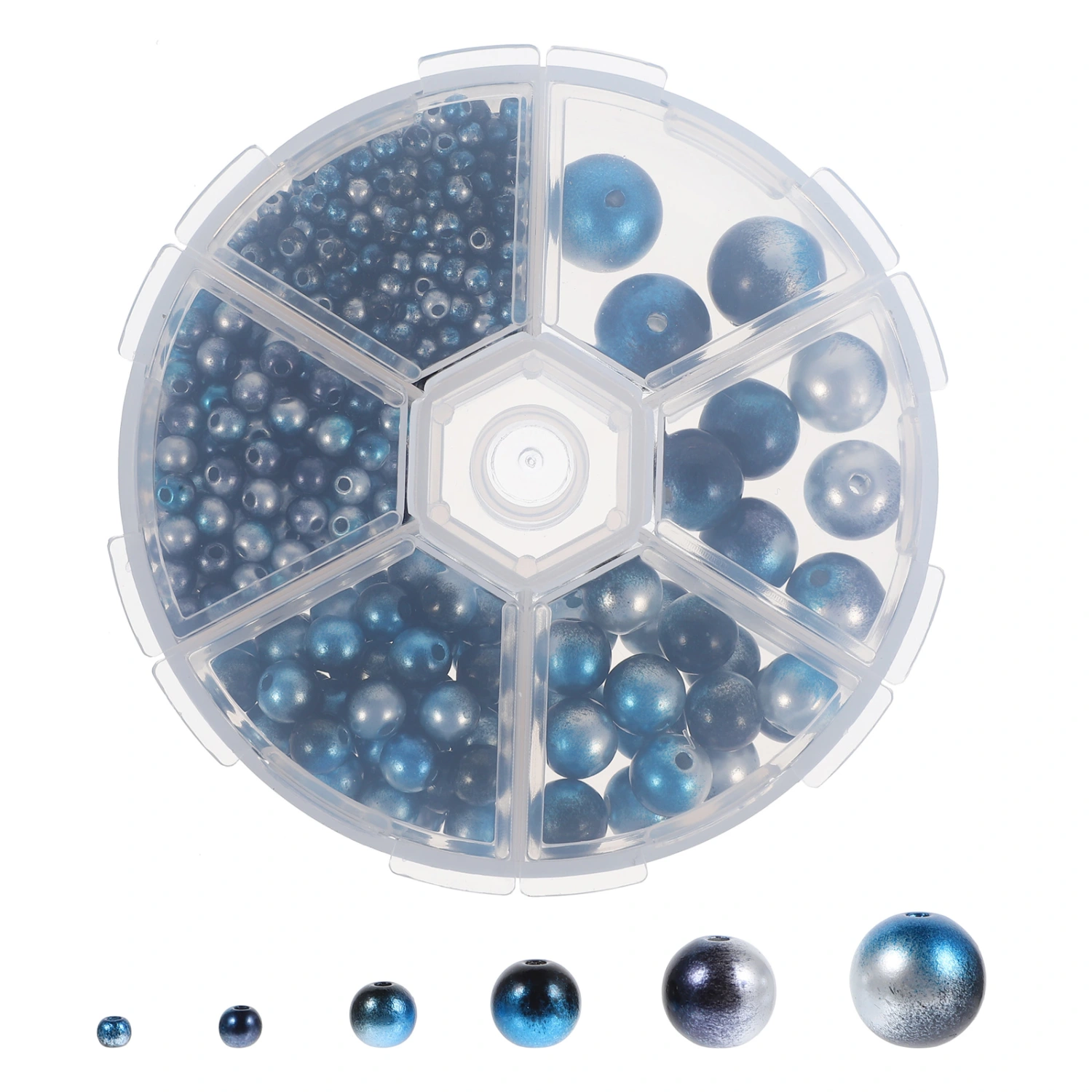 1 Box/564pcs Jewelry Making Beads Simulated Pearl Bead DIY Bead Necklace Bead