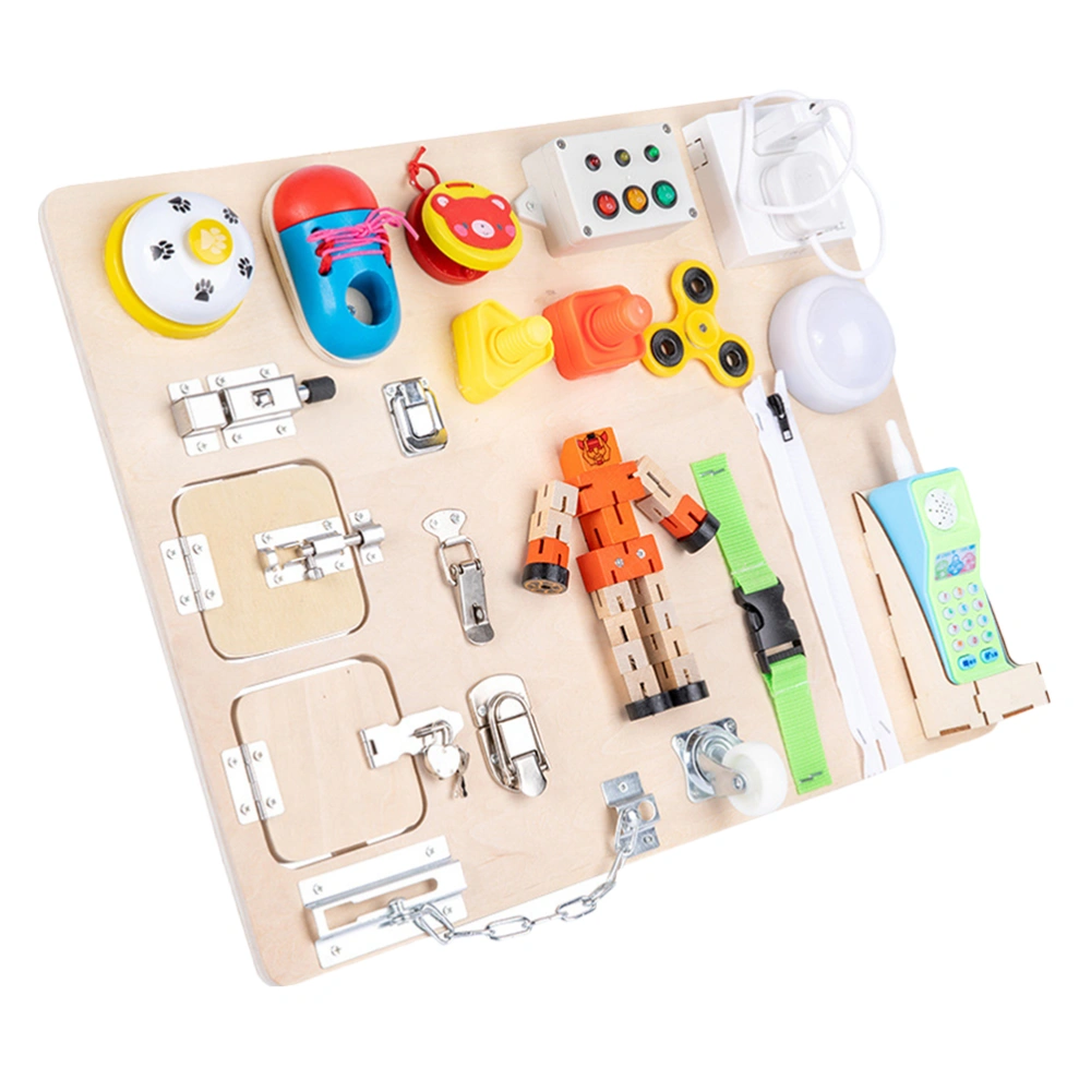 Busy Board Unlocking Early Education Toy Children Early Educational Toys