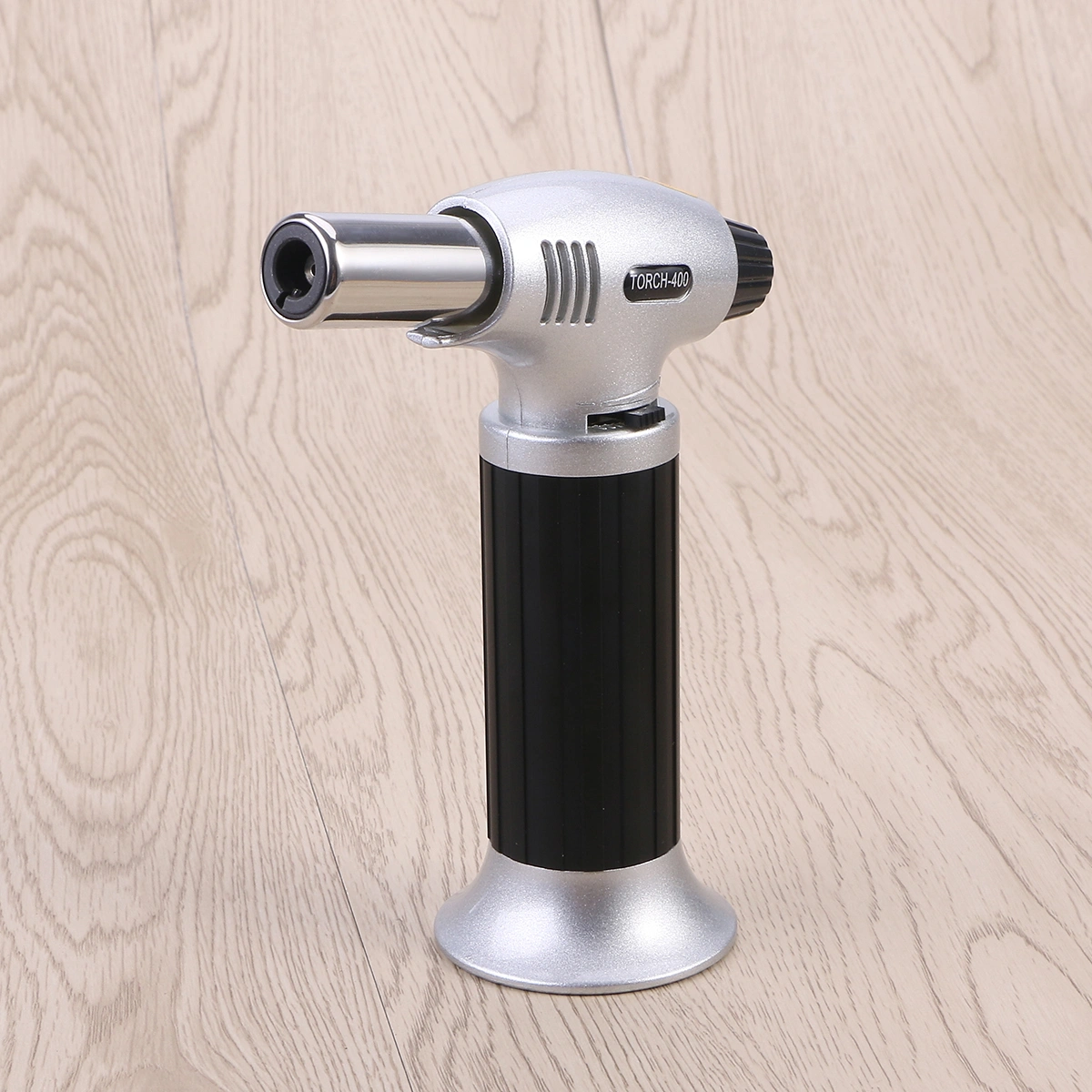 Multifunctional Fire Burner Flame Maker Lighter Kitchenware for Outdoor (Black)
