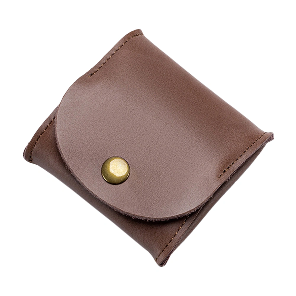 Fashion Leather Coin Pouch Change Holder Earphone Bag Mini Wallet Purse