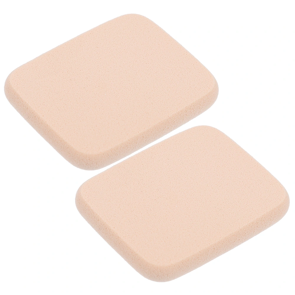 2pcs Makeup Sponges with 1 Travel Case Beauty Face Primer Compact Powder Puff