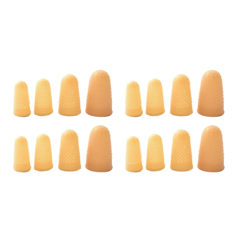 25Pcs Anti-static Finger Cots Anti-skid Count Money Fingertip Protective Covers