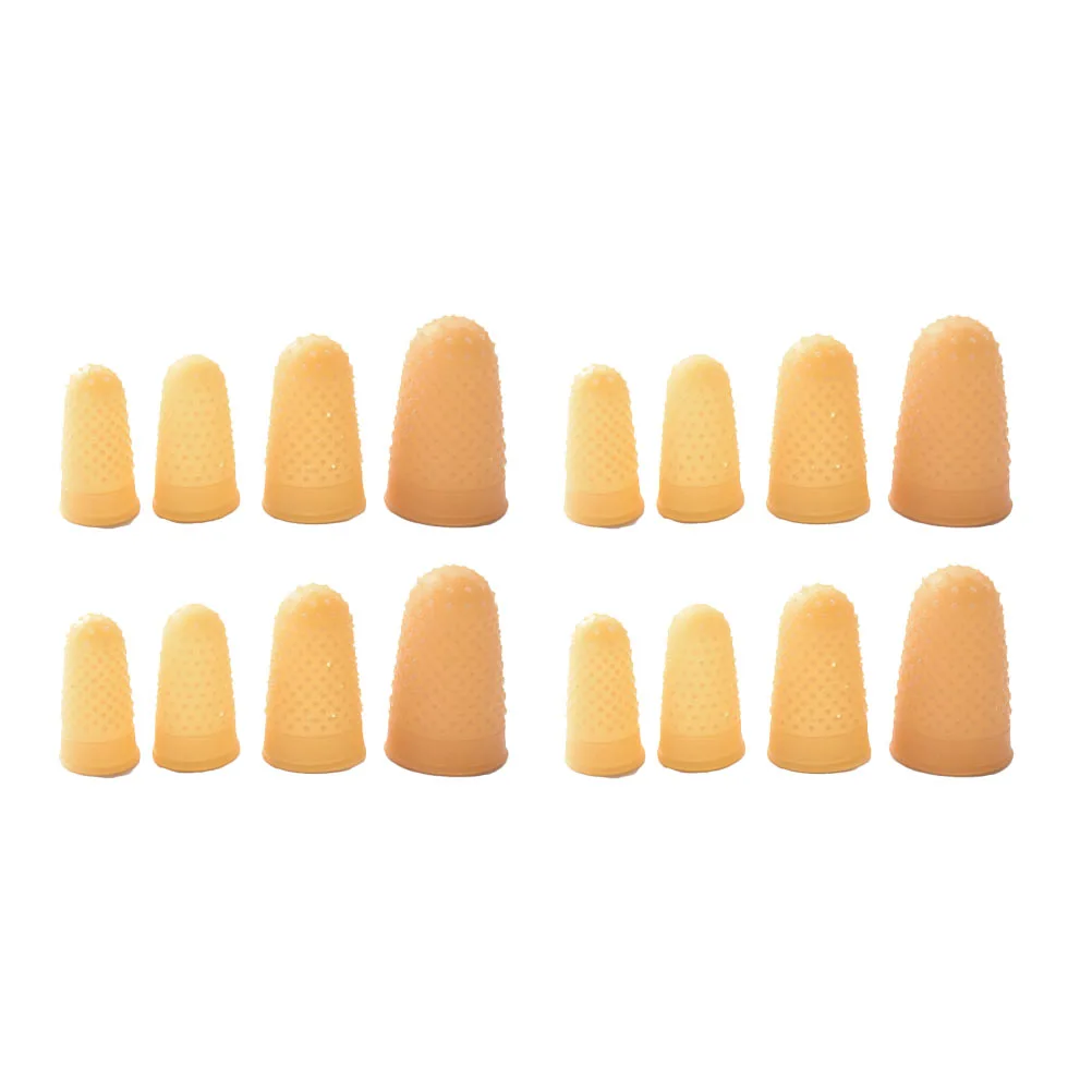25Pcs Anti-static Finger Cots Anti-skid Count Money Fingertip Protective Covers
