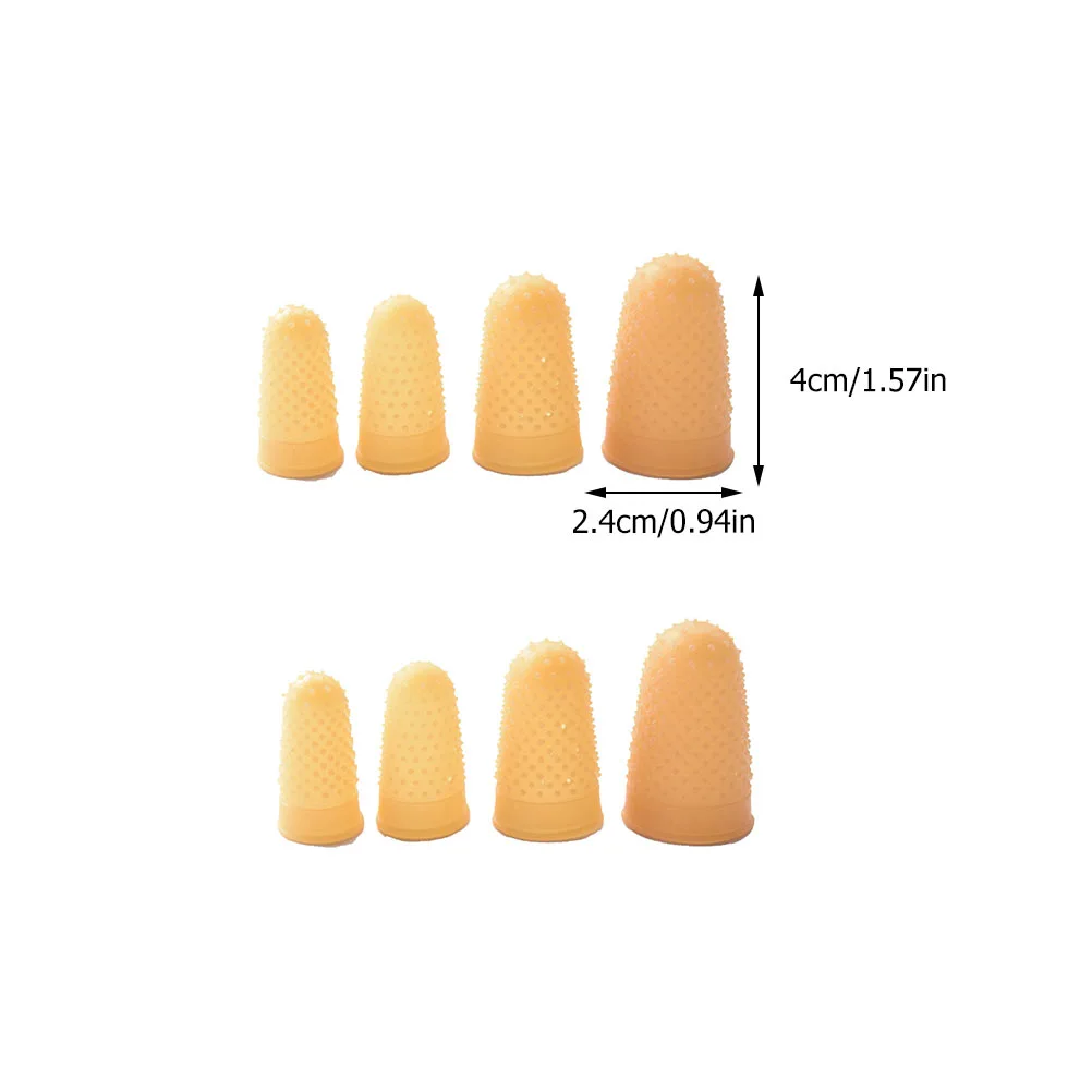 25Pcs Anti-static Finger Cots Anti-skid Count Money Fingertip Protective Covers