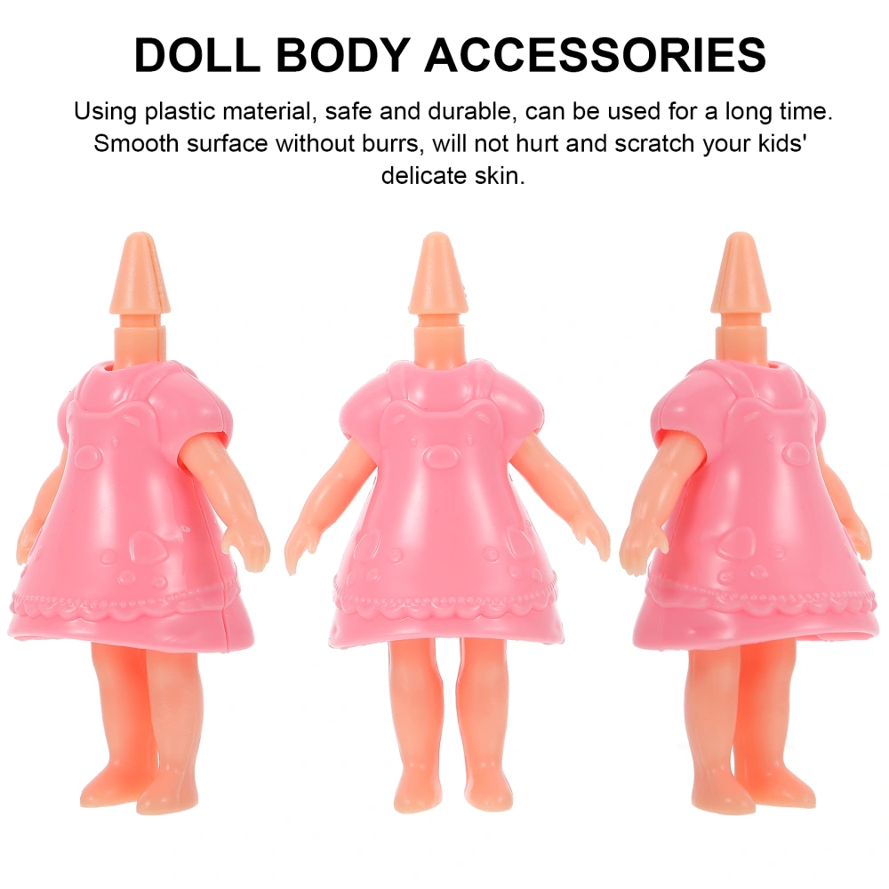 12Pcs Dolls Body Accessories Doll Bodies with Clothes Kid Toy Birthday Gift