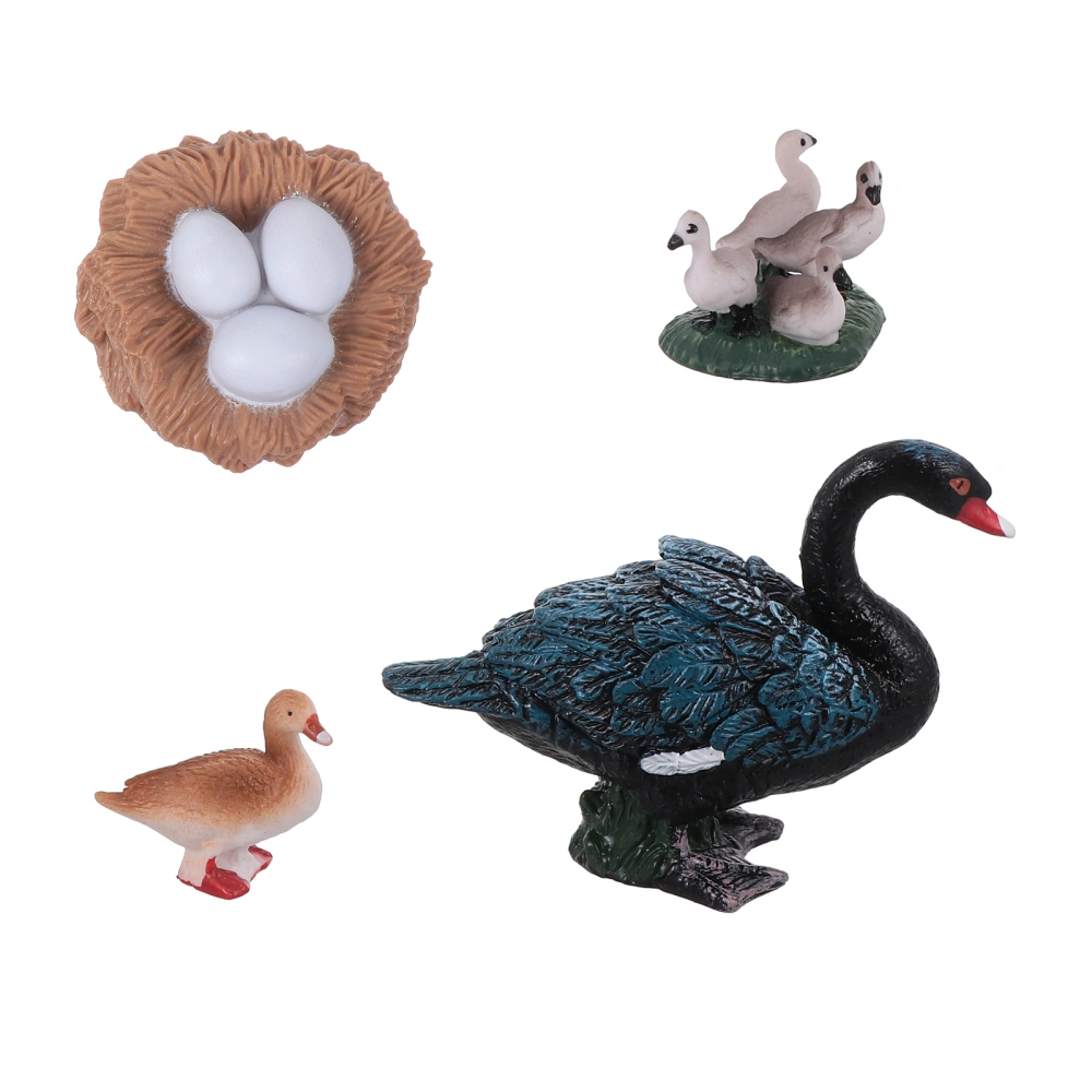 1 Set Simulated Plastic Animal Models Eco-friendly Life Growth Cycle Toys Set