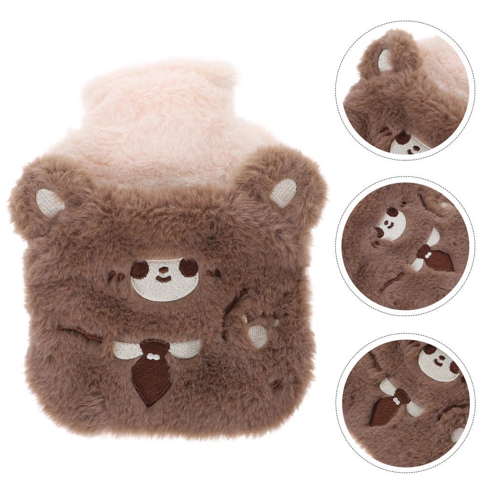 Cartoon Hot Water Bottle Plush Hot Water Bottle Adorable Hot Water Bag Detachable Hot Water Bag