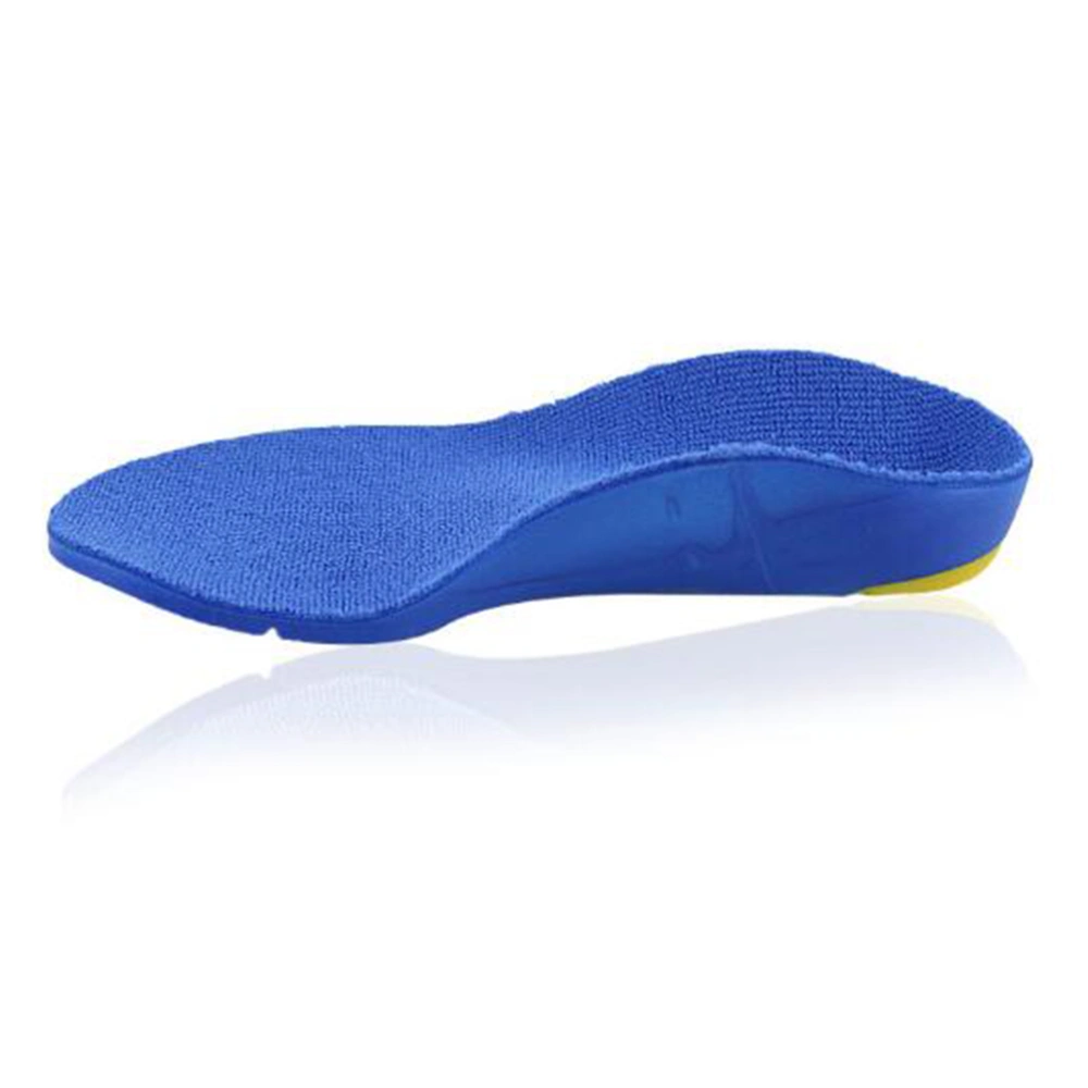 1 Pair Kids Full Insoles Sweat Absorbing Pads Flatfoot Correcting Cushion Foot Shoes Care Accessories Size 27-29