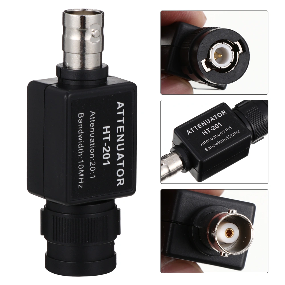 1Pc Multifunctional Attenuator HT201 Passive Attenuator Oscilloscope Fittings