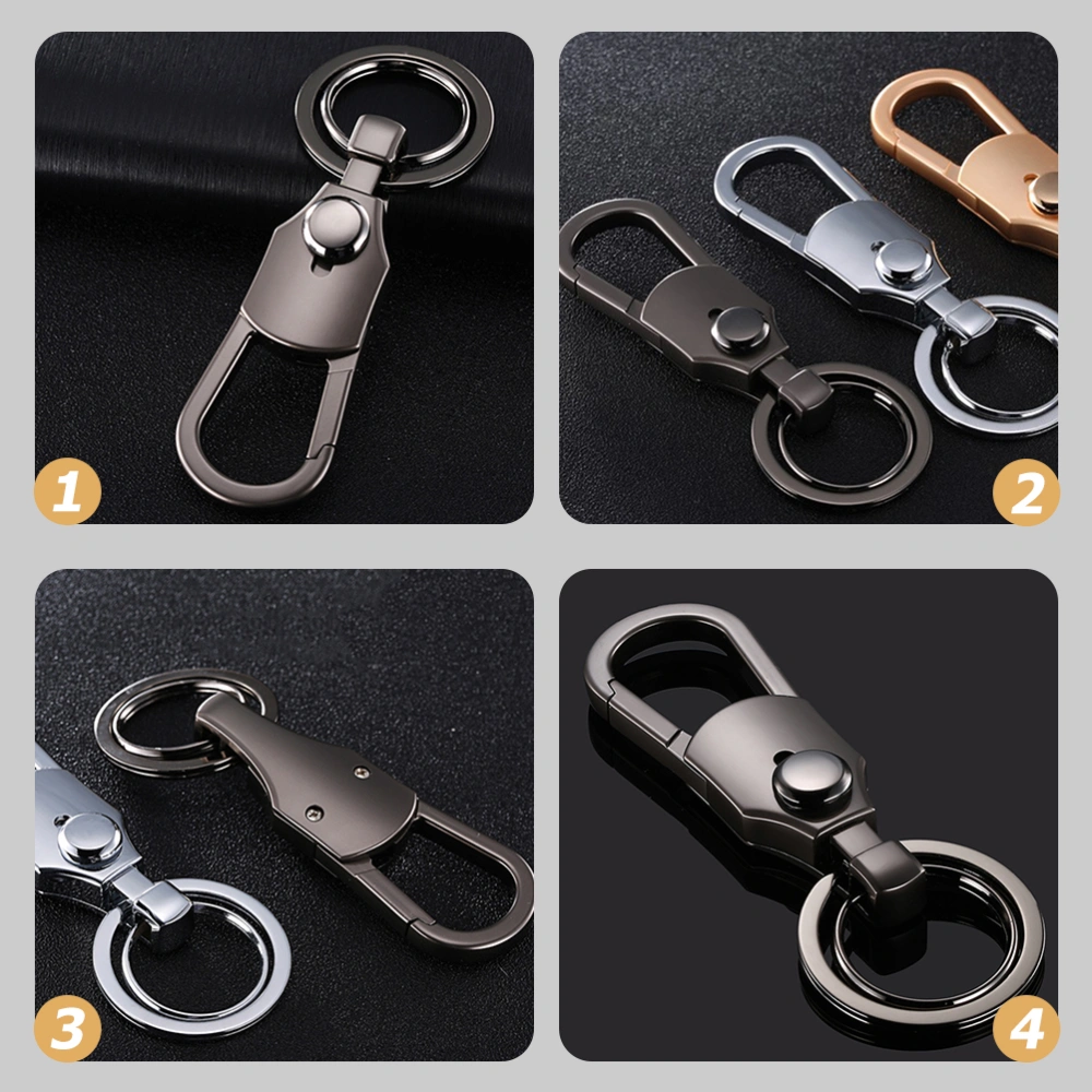 Key Ring Classic Zinc Alloy Key Hook Chain Keychain Jewelry Making Accessories