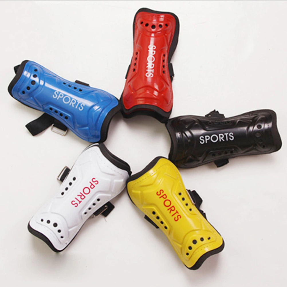 1 Pair Lightweight Breathable Soccer Shin Guards Shin Pads Calf Protective Gear Soccer Equipment for Adult Child (Black)