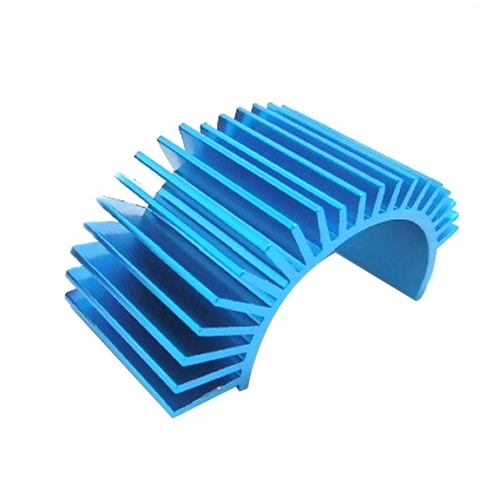 Aluminum 540 550 Motor Heat Sink Heatsink for Tamiya HSP Car Truck (Blue)