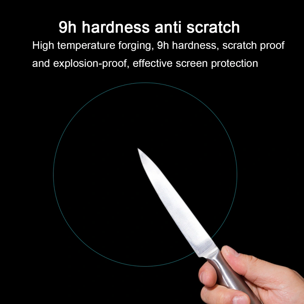 6PCS Watch Tempered Glass Screen Protector Watch Screen Protective Film Compatible for Garmin Fenix6 (Transparent)