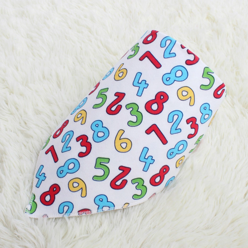 3pcs Cotton Waterproof Bib Baby Handkerchief Cotton Washing Towel for Newborn Baby Infant