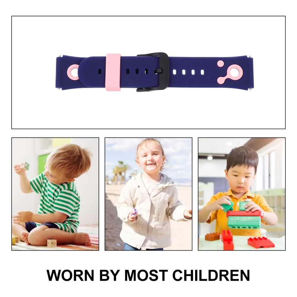 1 Set Children Watch Strap Phone Watch Strap Kids Watch Strap Silicone Watchband