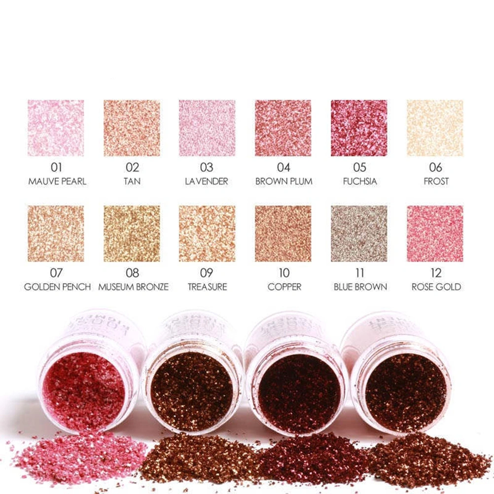 Shimmer Eye Shadow Powder Glitter Pearl Eyeshadow Makeup Powder (4#)
