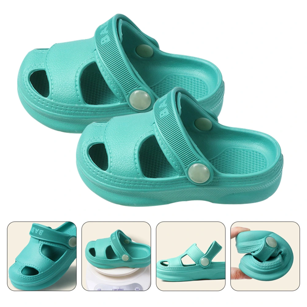 1 Pair Child Hole Shoes Baby Soft-soled Beach Shoes Cartoon Kids Sandals