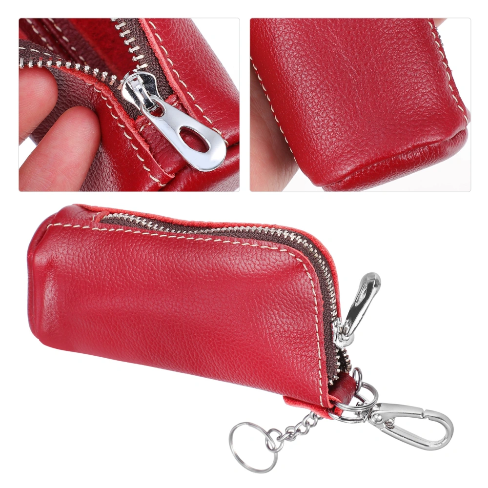 Portable Coin Purse Car Key Bag Beautiful Coin Bag PU Leather Wallet for Man