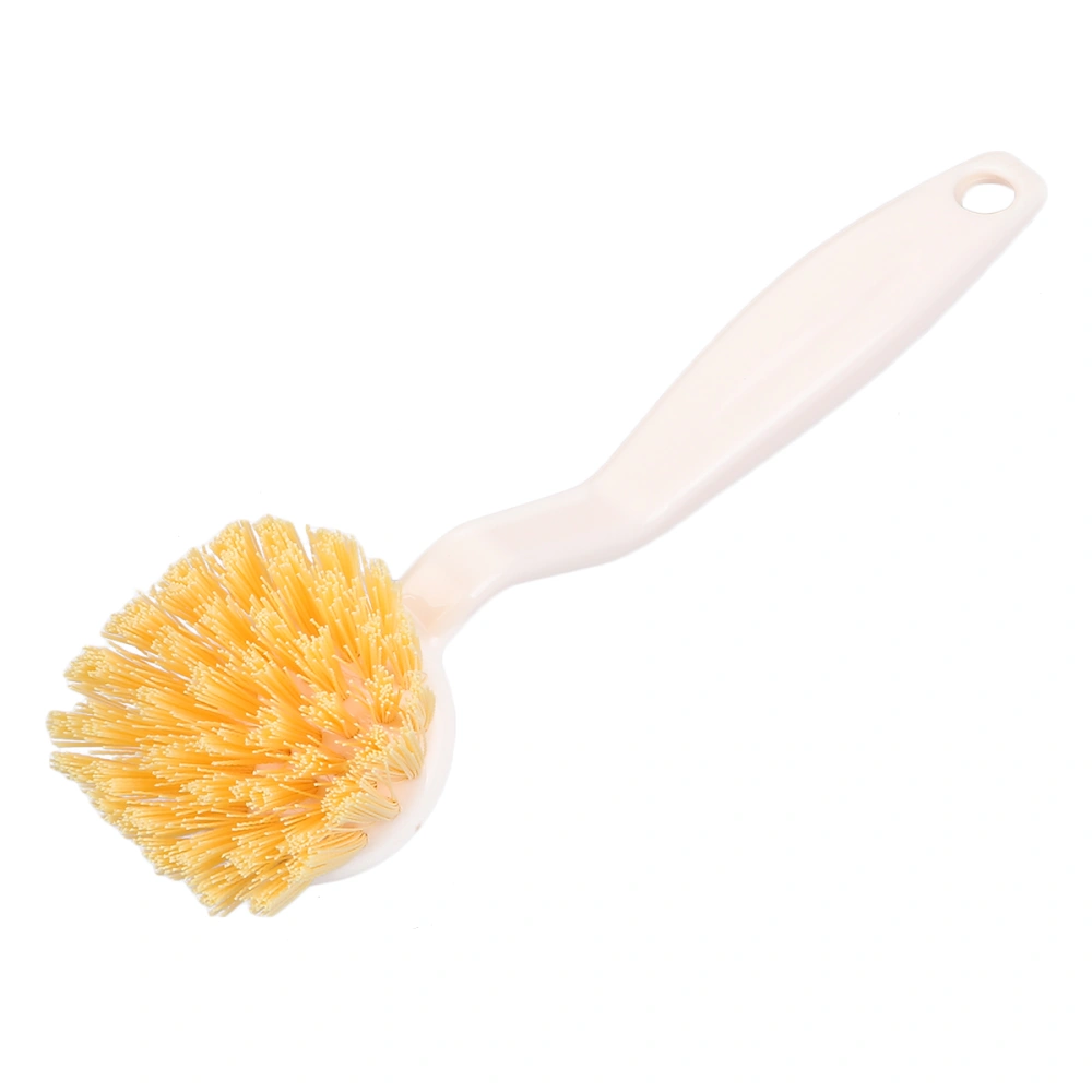 1pc Dish Brush Long Handle Multifunctional Pot Pan Bristles Scrub Brush Cleaning Tool