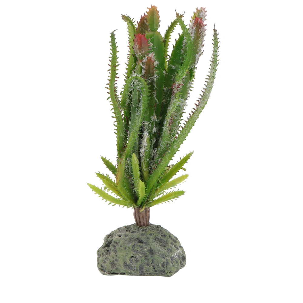 1Pc Simulation Succulent Adornment Decorative Cactus Prop Landscape Accessory