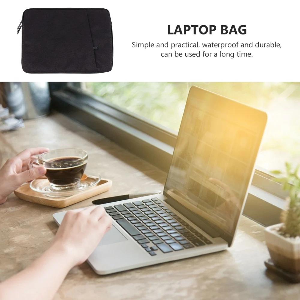 1Pc Laptop Bag Portable Laptop Handbag Fashion Computer Bag Laptop Sleeve