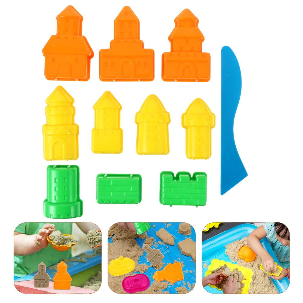 1 Set Kids Plasticine Toy Kit Children DIY Plasticine Molds Tool Funny Mud Mold