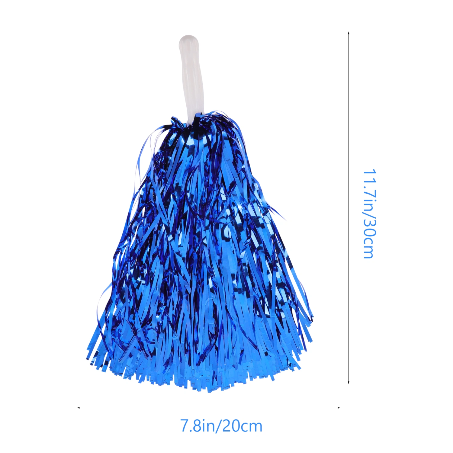 4pcs Cheerleader Pom Poms Cheerleading Cheering Props for Sports Game Dance Party