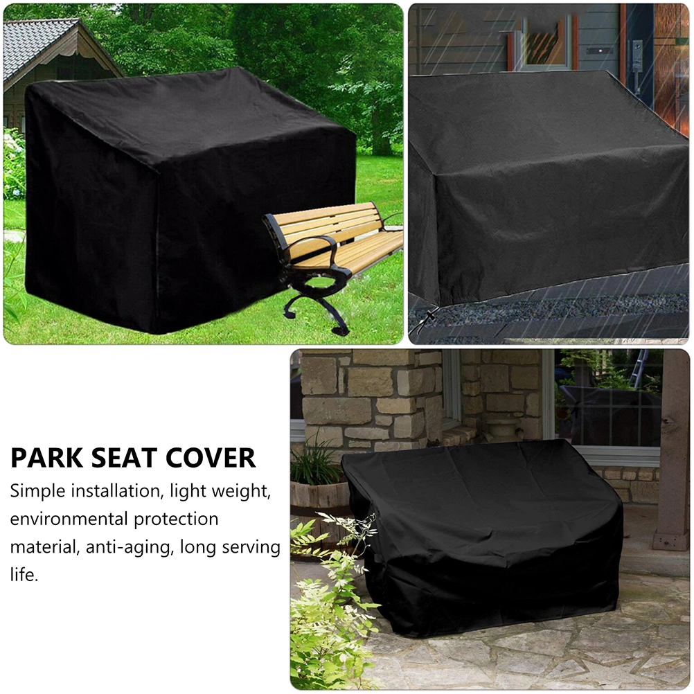 1pc Outdoor Garden Seats Dust-proof Cover Oxford Cloth Bench Waterproof Cover