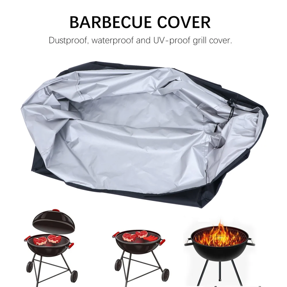 1 Pc Barbecue Cover Dustproof Weatherproof Barbecue Covering UV Resistant