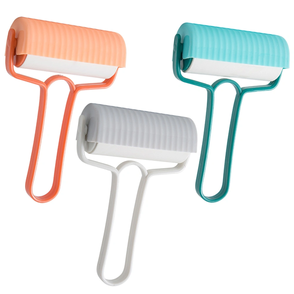 3pcs Hair Fluff Remover Clothes Hair Sticky Picker Tearable Hair Cleaning Roller