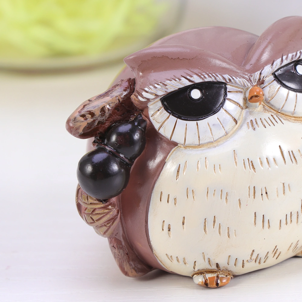 Night Owl Resin Crafts Owl Desktop Decoration Prayers Adornment Decoration