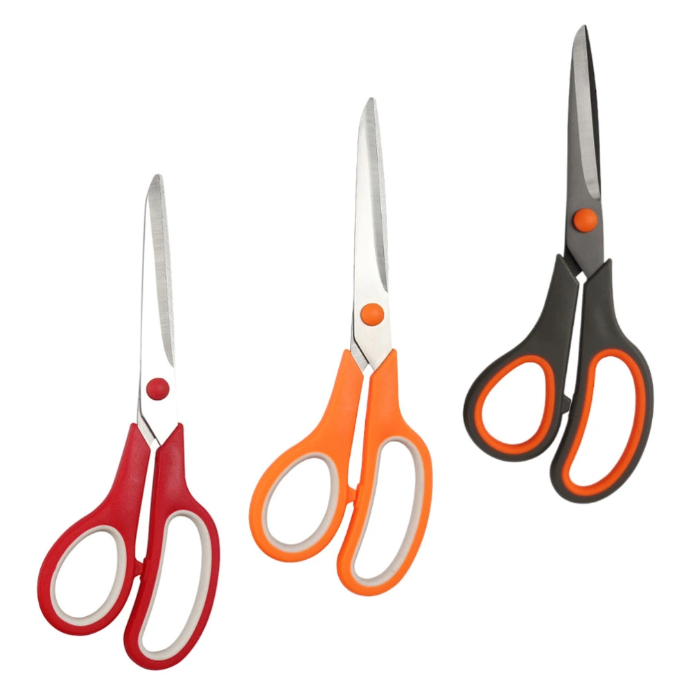 3pcs Portable Art Scissors Multi-function Scissors Stainless Steel Paper-cut Scissors