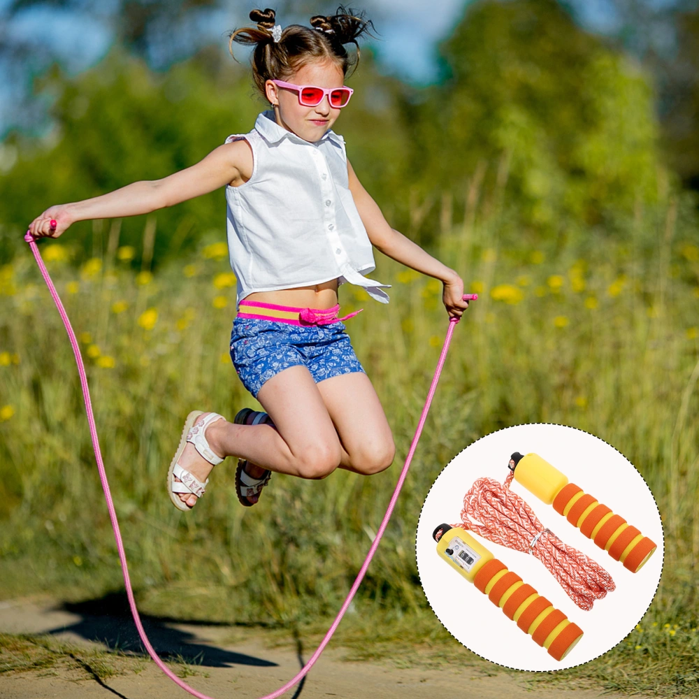 1 Set Sports Fitness Jumping Rope Adjustable Skipping Rope Kids Skipping Rope