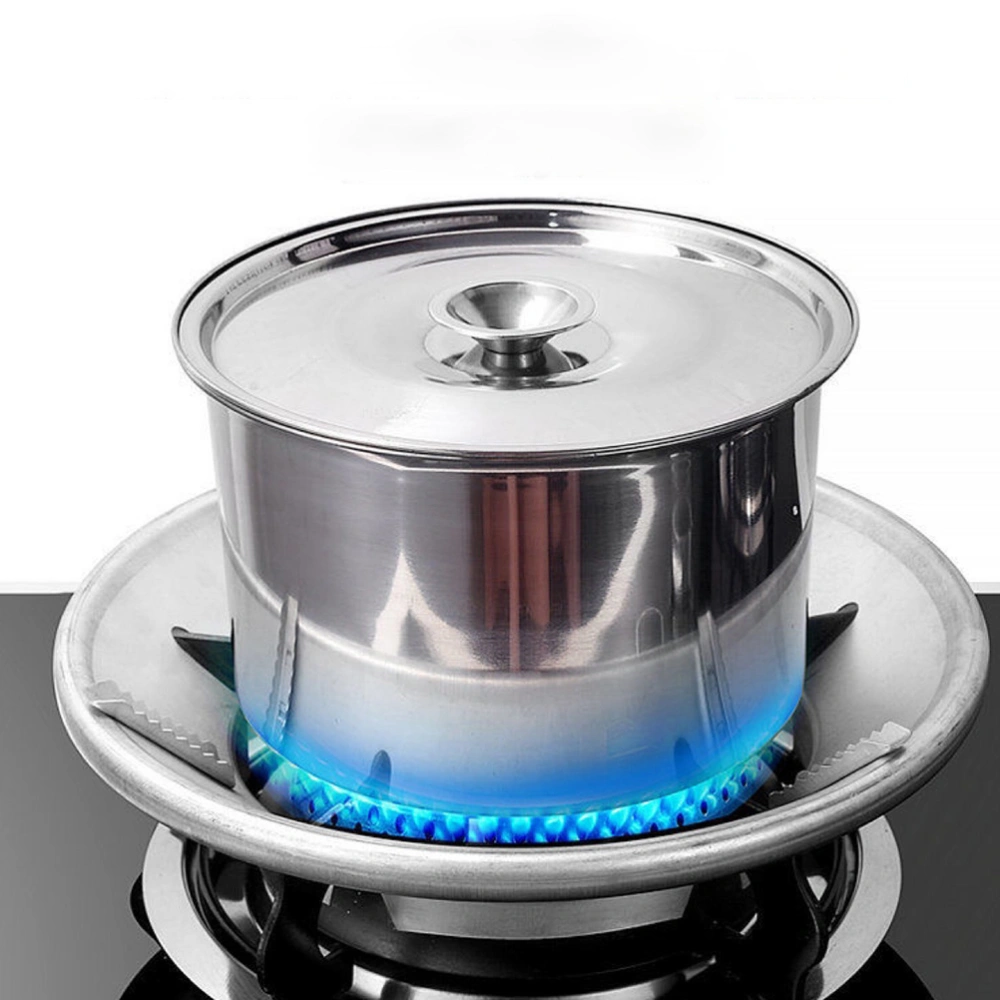 2PCS Sturdy Gather Fire Gas Stove Cover Household Energy Saving Ring Reducer