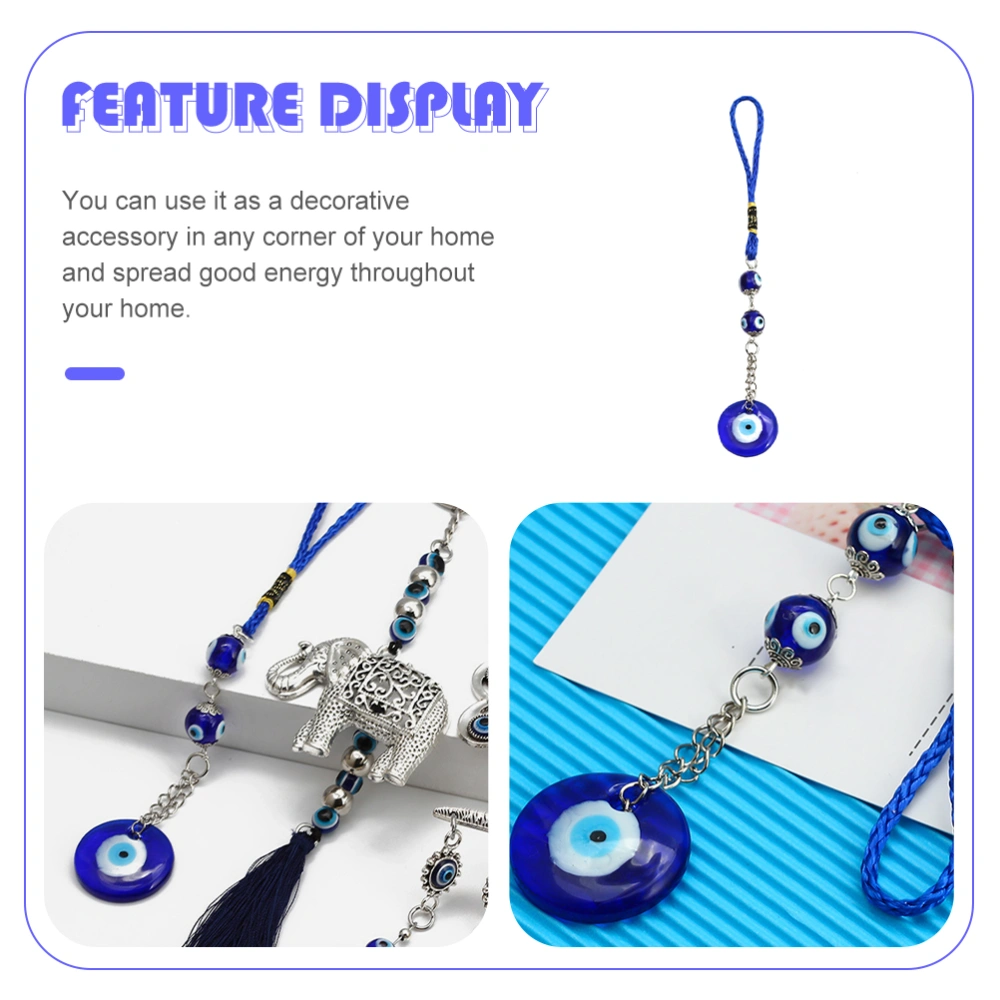 Turkish Blue Evil Eye Wall Pendant Chic Hanging Decoration Bedroom Decor