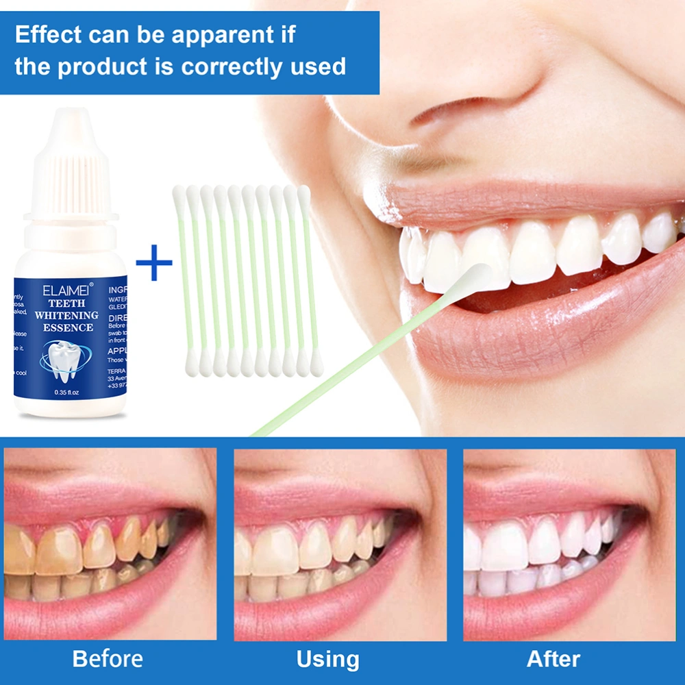 1 set of Dental-Bleaching Essence Teeth Brightening Essence Whitening Essence