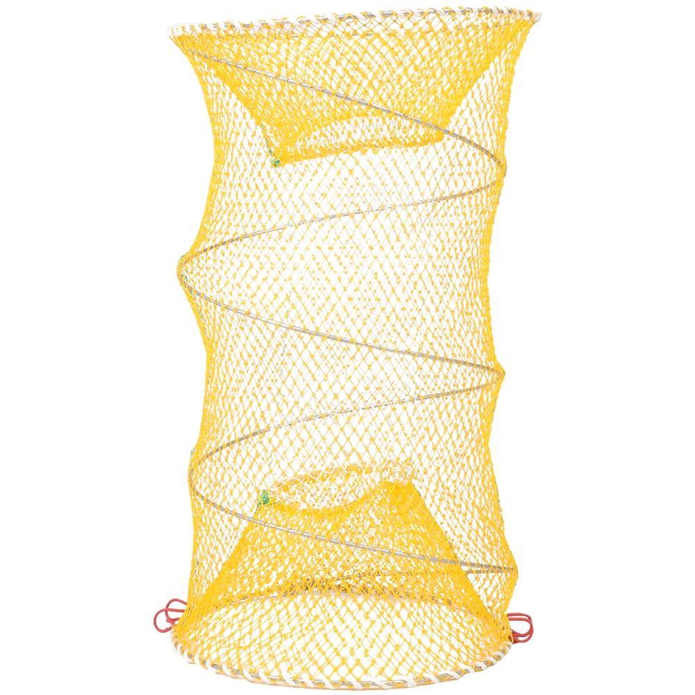 Outdoor Crab Trap Portable Lobster Bait Trap Collapsible Crawfish Cast Net