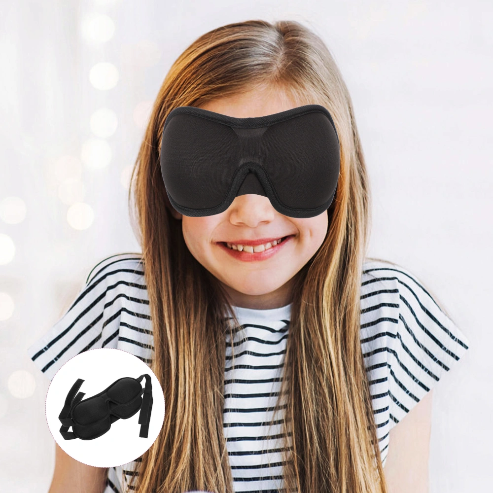 2Pcs Memory Eye Patch Sleeping Eye Mask Simple Eyeshade Nap Blindfold Airplane Blinder