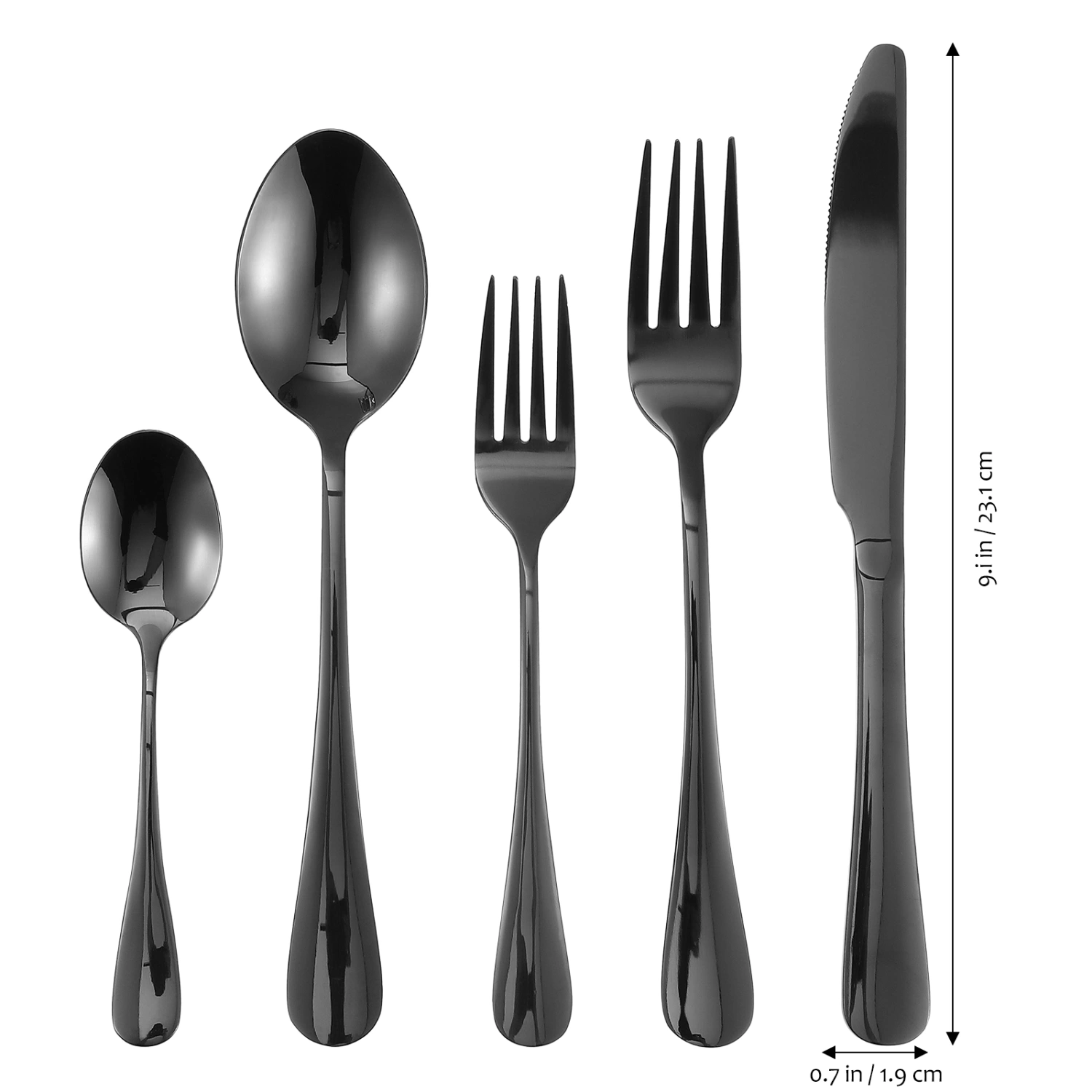 1 Set Western Food Flatware Set Household Western Food Cake Fork Tea Utensils