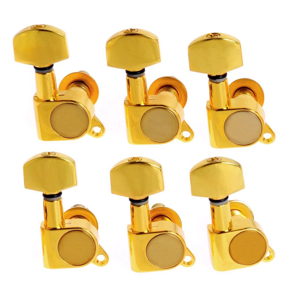 6pcs Golden Guitar String Tuning Pegs Tuners Machine Heads