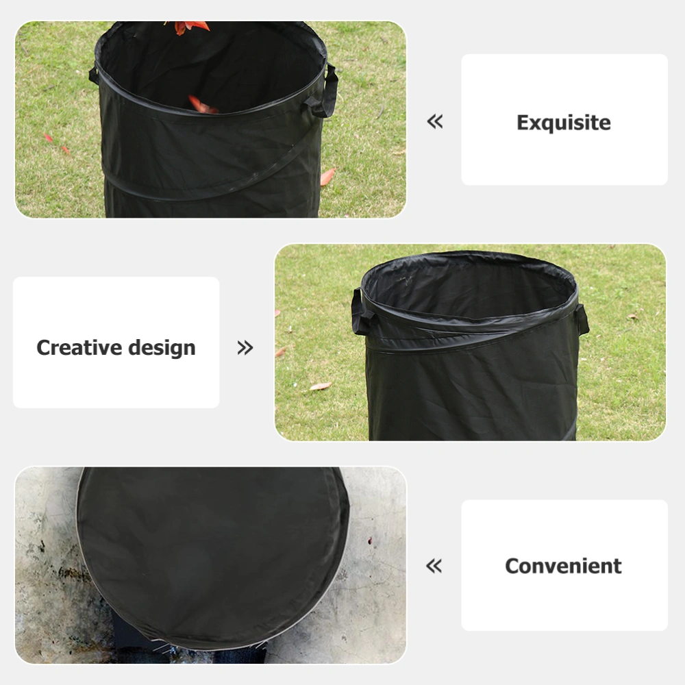 Vehicle-mounted Trash Bin Folding Waste Bucket Durable Thickened Trash Basket