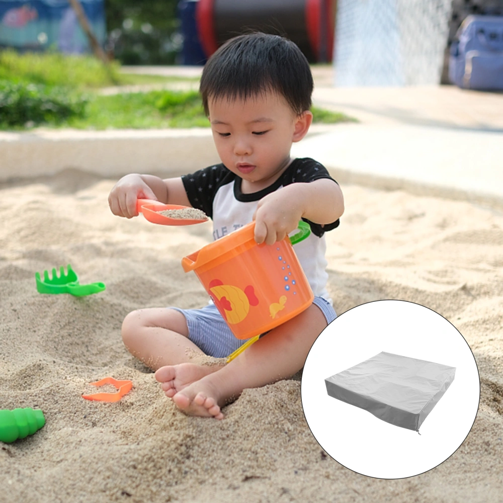 Sandpit Cover Waterproof Sandpit Pool Protective Cover Sandbox Cover with Drawstring